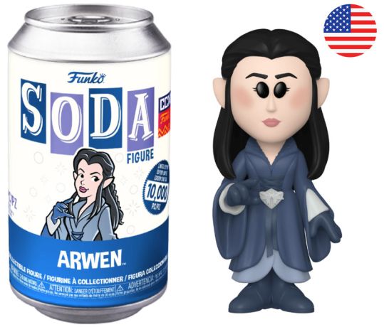 Figurine Funko Soda Le Seigneur des Anneaux Arwen (Canette Bleue)