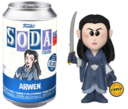 Figurine Funko Soda Le Seigneur des Anneaux Arwen (Canette Bleue) [Chase]