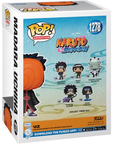 Figurine Funko Pop Naruto #1278 Madara Uchiwa - Glow in the Dark