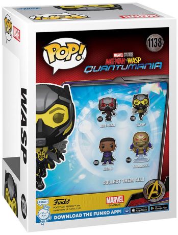 Figurine Funko Pop Ant-Man et la Guêpe : Quantumania [Marvel] #1138 La Guêpe