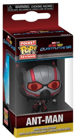 Figurine Funko Pop Ant-Man et la Guêpe : Quantumania [Marvel] Ant-Man - Porte-clés