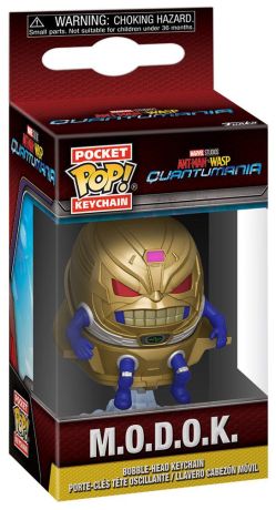 Figurine Funko Pop Ant-Man et la Guêpe : Quantumania [Marvel] M.O.D.O.K. - Porte-clés