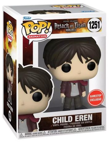 Figurine Funko Pop L'Attaque des Titans (SNK) #1251 Eren enfant