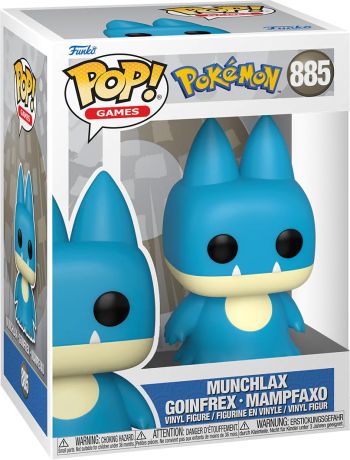 Figurine Funko Pop Pokémon #885 Munchlax - Goinfrex - Mampfaxo (EMEA)