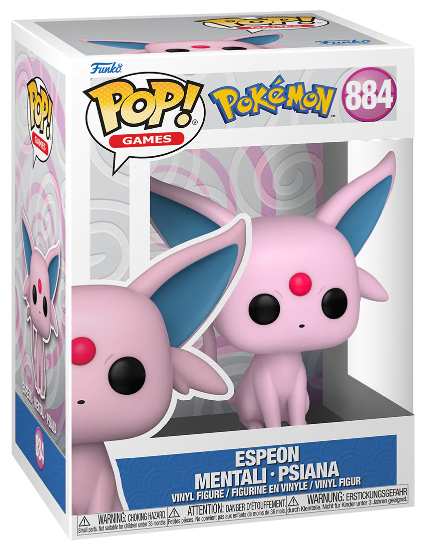 Figurine Pop Pokémon #884 pas cher : Espeon - Mentali - Psiana (EMEA)