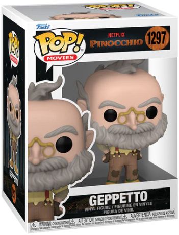 Figurine Funko Pop Pinocchio Guillermo del Toro (Netflix) #1297 Geppetto