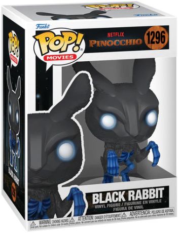 Figurine Funko Pop Pinocchio Guillermo del Toro (Netflix) #1296 Lapin Noir