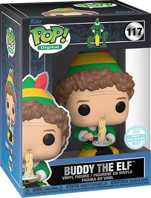 Figurine Funko Pop Elfe #117 Buddy l'Elfe - Digital Pop