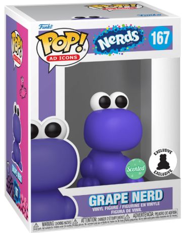 Figurine Funko Pop Icônes de Pub #167 Nerd Raisin - Parfumée