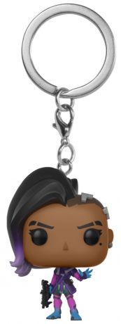 Figurine Funko Pop Overwatch Sombra - Porte-clés