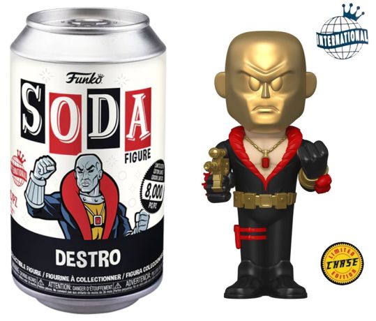 Figurine Funko Soda Hasbro G.I. Joe Destro (Canette Noire) [Chase]