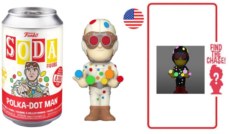 Figurine Funko Soda The Suicide Squad [DC] Polka-Dot Man (Canette Rouge)