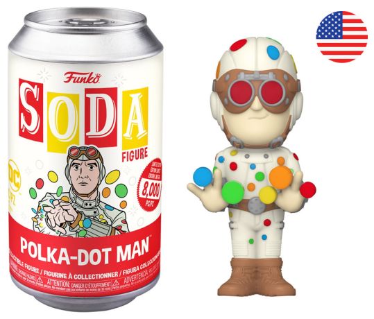 Figurine Funko Soda The Suicide Squad [DC] Polka-Dot Man (Canette Rouge)