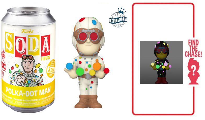 Figurine Funko Soda The Suicide Squad [DC] Polka-Dot Man (Canette Jaune) 