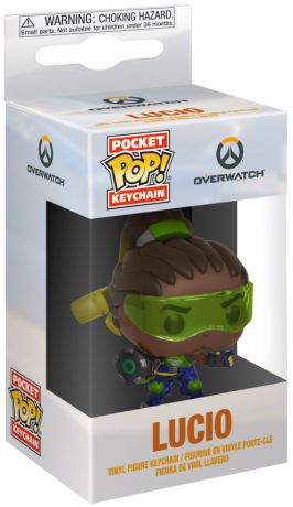 Figurine Funko Pop Overwatch Lúcio - Porte-clés