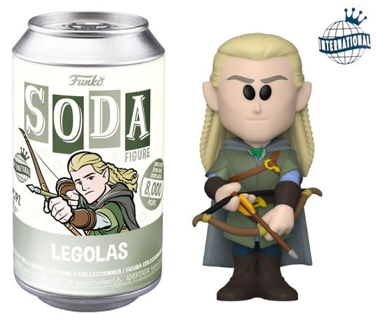 Figurine Funko Soda Le Seigneur des Anneaux Legolas (Canette Verte)