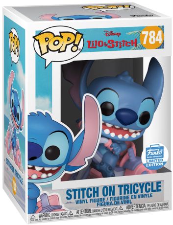 Figurine Funko Pop Lilo et Stitch [Disney] #784 Stitch sur Tricycle