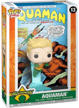 Figurine Funko Pop DC Super-Héros #13 Aquaman - Comic Cover