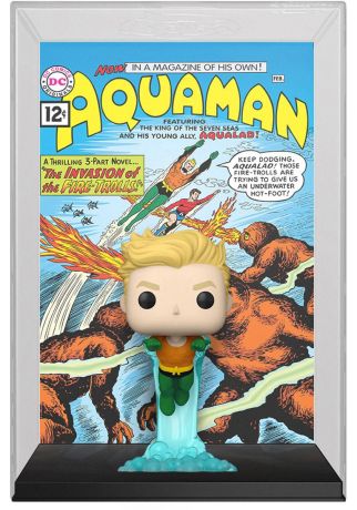 Figurine Funko Pop DC Super-Héros #13 Aquaman - Comic Cover