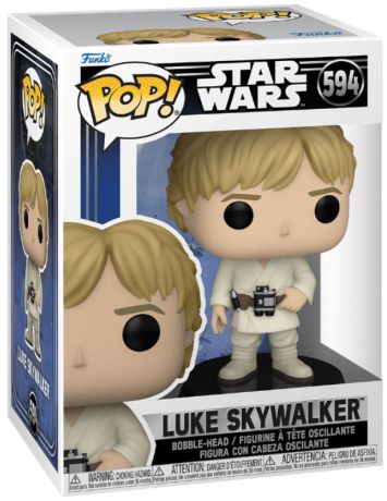 Figurine Funko Pop Star Wars 4 : Un nouvel espoir #594 Luke Skywalker