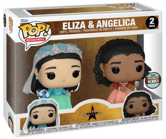 Figurine Funko Pop Hamilton: An American Musical Eliza & Angelica - Pack