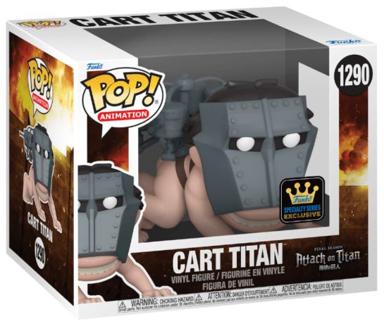 Figurine Funko Pop L'Attaque des Titans (SNK) #1290 Titan Charrette