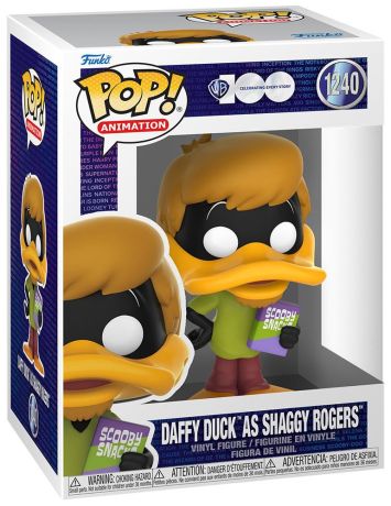 Figurine Funko Pop Warner Bros 100 ans #1240 Daffy Duck en Sammy Rogers