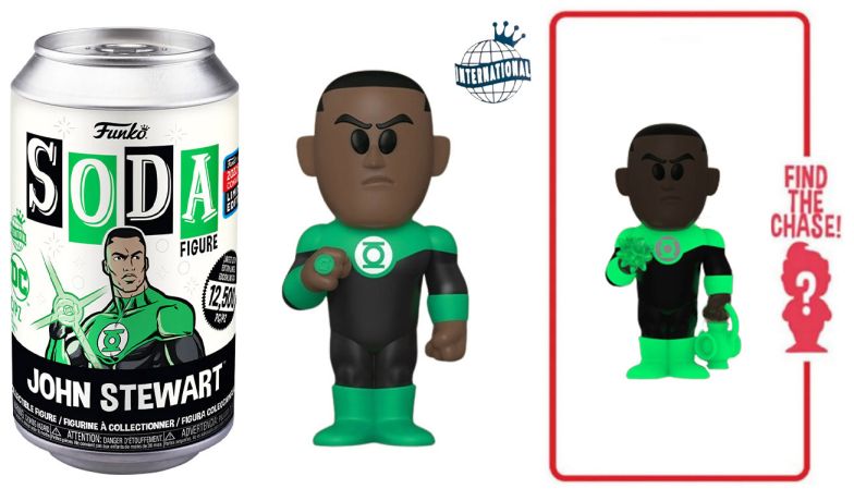 Figurine Funko Soda Green Lantern John Stewart (Canette Noire)