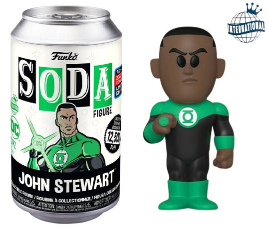 Figurine Funko Soda Green Lantern John Stewart (Canette Noire)