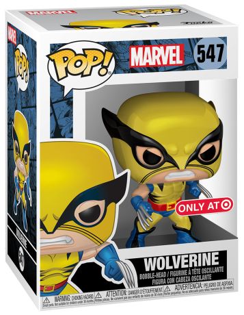 Figurine Funko Pop L'étrange Noël de M. Jack [Disney] #547 Wolverine (Métallique) - T-Shirt