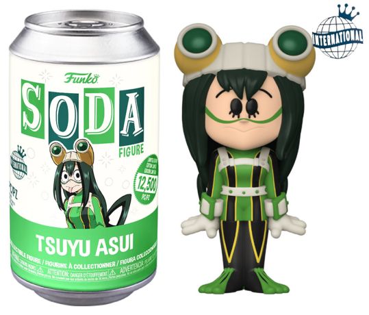 Figurine Funko Soda My Hero Academia Tsuyu Asui (Canette Verte)