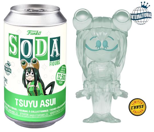 Figurine Funko Soda My Hero Academia Tsuyu Asui (Canette Verte) [Chase]