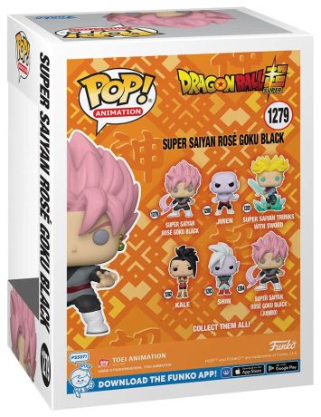 Figurine Funko Pop Dragon Ball #1279 Super Saiyan Rosé Black Goku