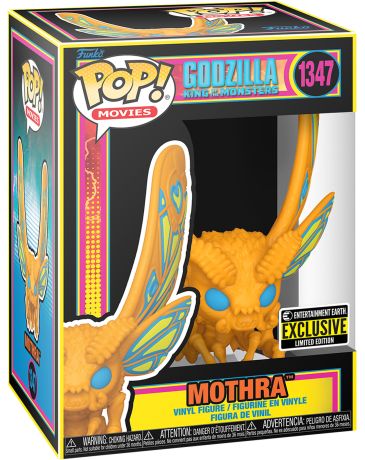 Figurine Funko Pop Godzilla  #1347 Mothra - Black Light