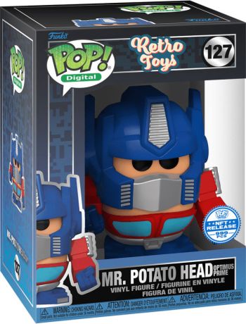 Figurine Funko Pop Hasbro #127 M. Patate Optimus Prime - Digital Pop