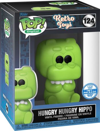 Figurine Funko Pop Hasbro #124 Hippos gloutons - Digital Pop