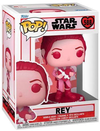 Figurine Funko Pop Star Wars : Saint-Valentin #588 Rey
