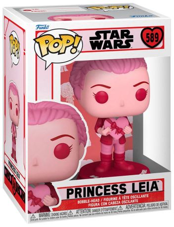 Figurine Funko Pop Star Wars : Saint-Valentin #589 Princesse Leia