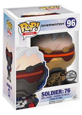 Figurine Funko Pop Overwatch #96 Soldat 76 Or