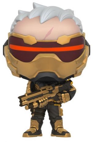 Figurine Funko Pop Overwatch #96 Soldat 76 Or