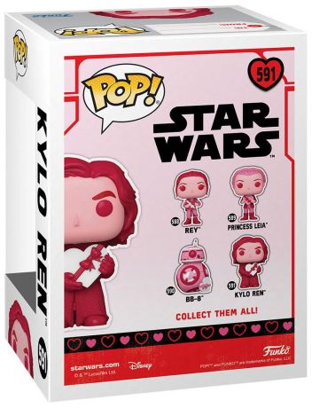 Figurine Funko Pop Star Wars : Saint-Valentin #591 Kylo Ren