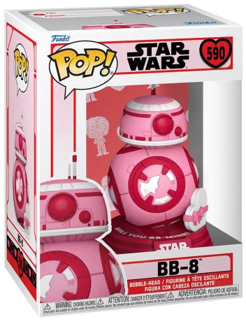 Figurine Funko Pop Star Wars : Saint-Valentin #590 BB-8