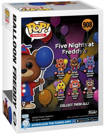 Figurine Funko Pop Five Nights at Freddy's #908 Freddy Ballon