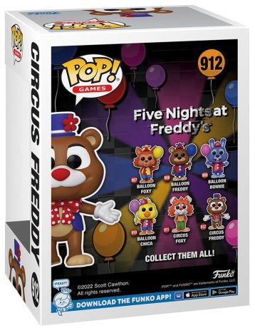 Figurine Funko Pop Five Nights at Freddy's #912 Cirque Freddy