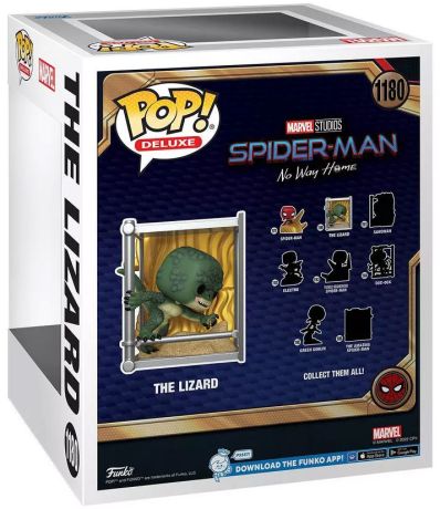 Figurine Funko Pop Spider-Man: No Way Home #1180 Le Lézard : Série bataille finale