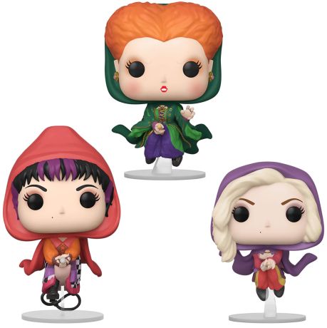 Figurine Funko Pop Hocus Pocus [Disney] Les sœurs Sanderson (volent)