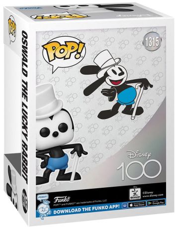 Figurine Funko Pop 100 ans de Disney #1315 Oswald le lapin chanceux [Chase]