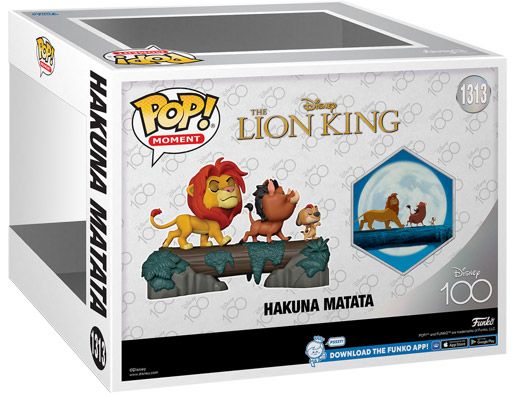 Figurine Funko Pop 100 ans de Disney #1313 Hakuna Matata - Moment