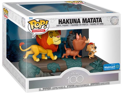 Figurine Funko Pop 100 ans de Disney #1313 Hakuna Matata - Moment