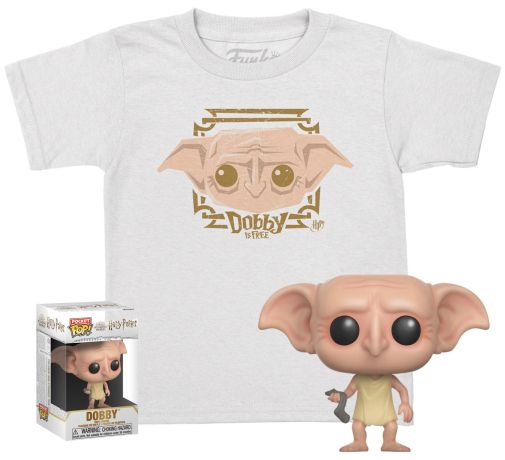 Figurine Funko Pop Harry Potter Dobby (Pocket) - T-Shirt